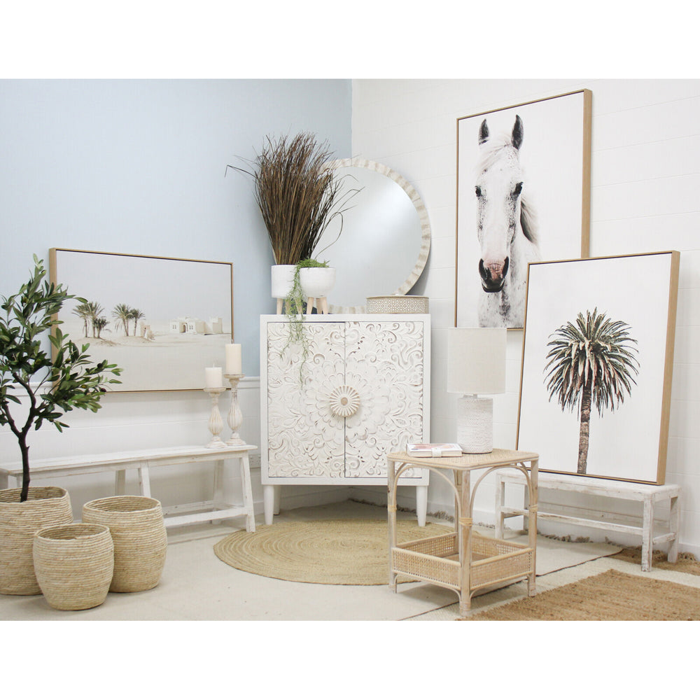 LVD Framed Canvas/Resin 72x102cm Brumby Wall Hanging Art