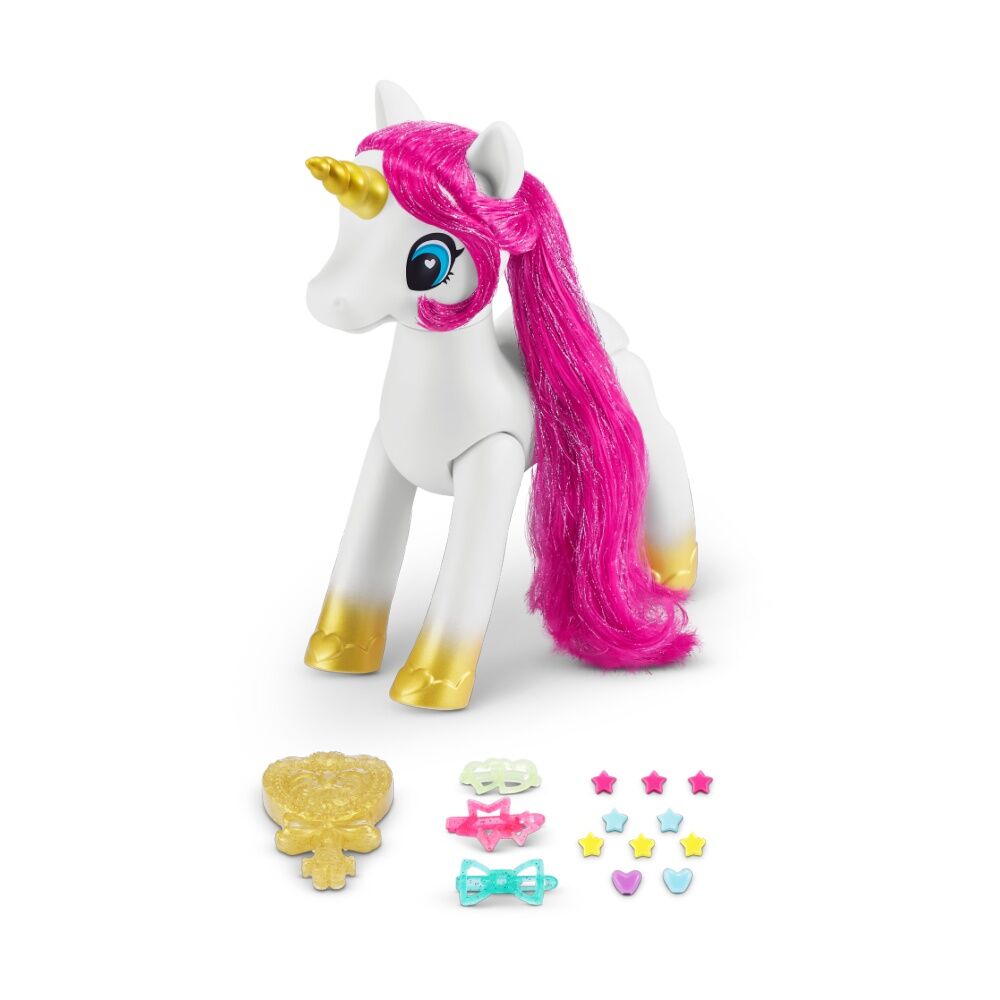 4PK Zuru Sparkle Girlz Styling Unicorn Doll Playset Kids/Children - 3y+