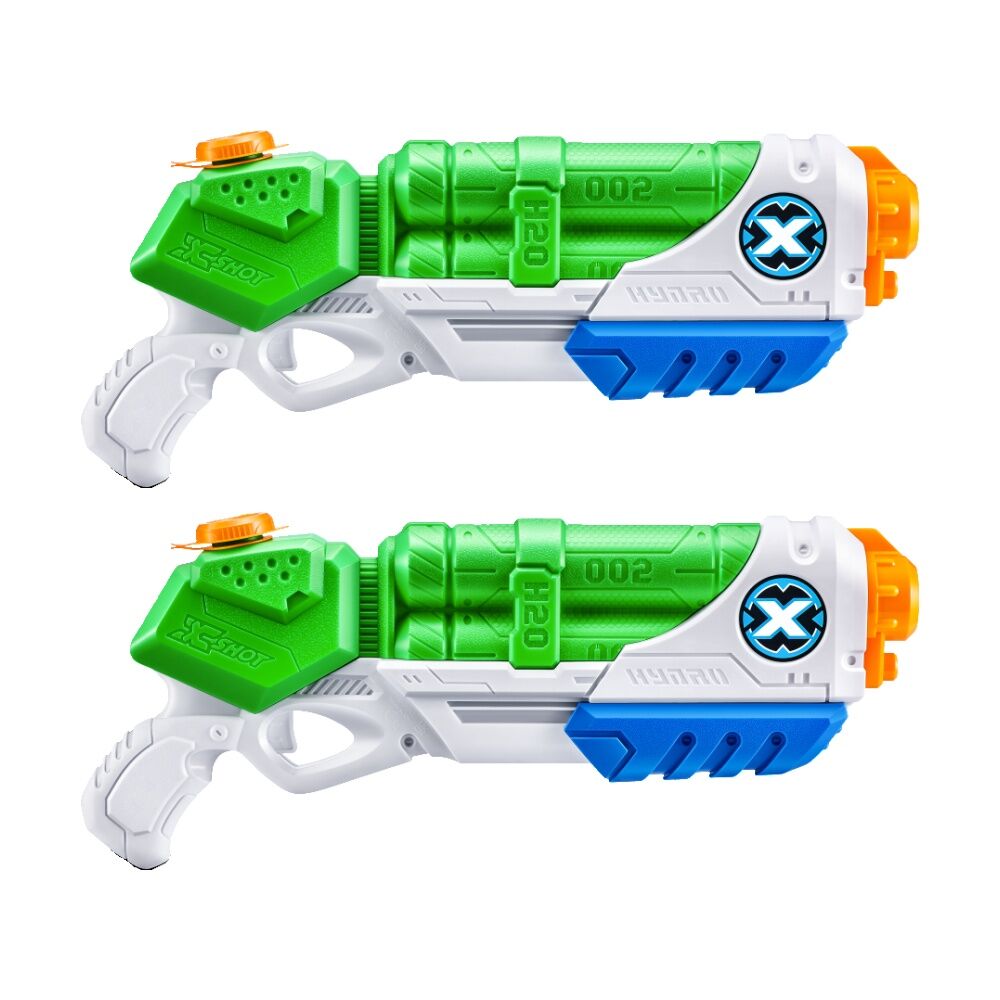 2PK Zuru Xshot Water Blaster Typhoon Thunder Gun Kids/Children - 5y+