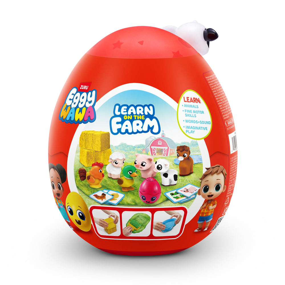 ZURU Eggywawa Learn in the Farm Series 1 Surprise Egg Assorted