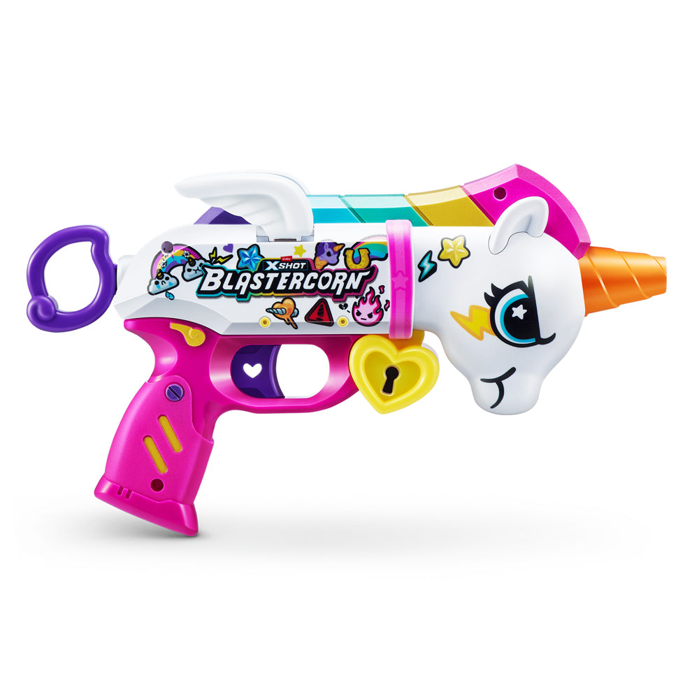 2PK Zuru X-SHOT Blastercorn w/ 16 Darts Kids/Children Toy 8+