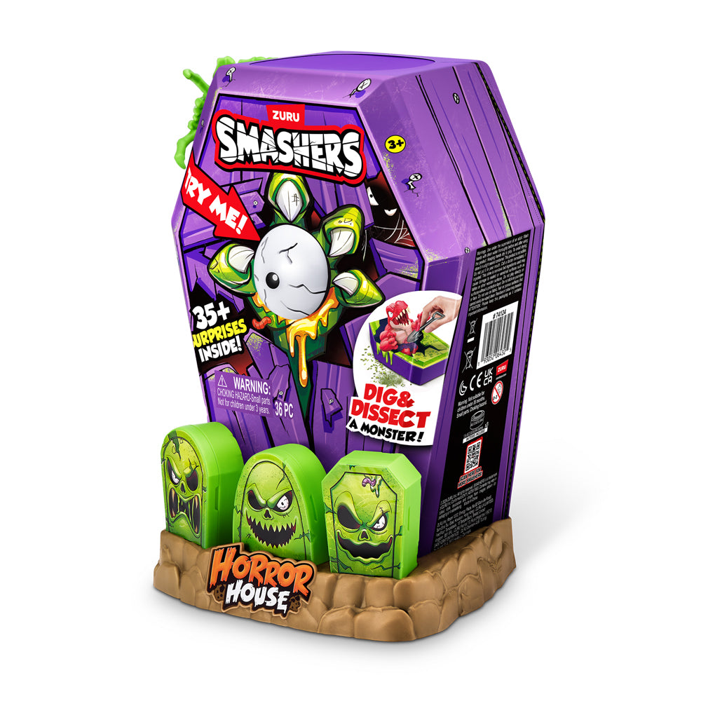 ZURU Smashers Horror House Large Series 1 Kids Interactive Toy 3y+