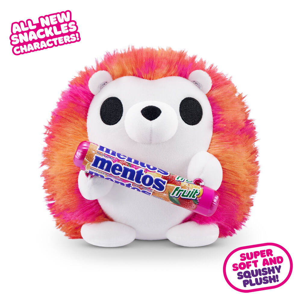 4PK Zuru Snackles S2 Mystery Capsule Plush Toy 5 Inch - Assorted 3y+