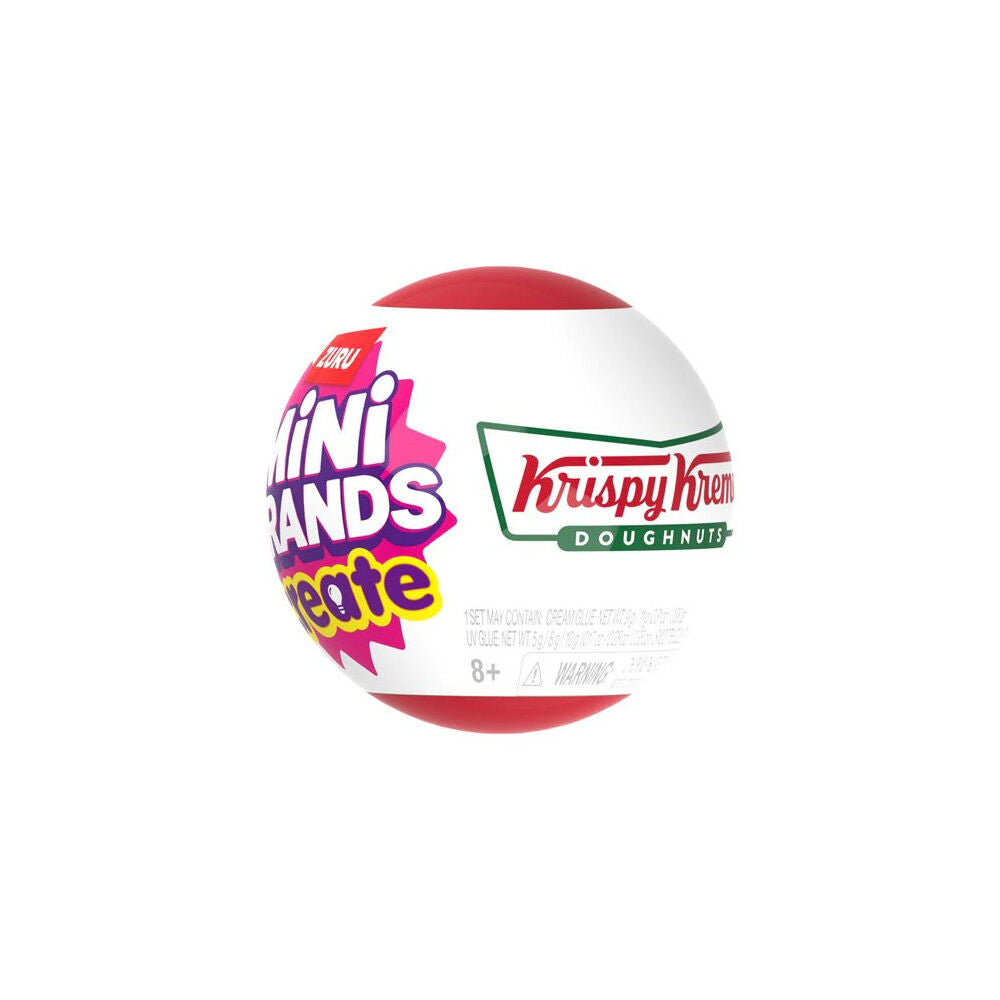 Zuru Mini Brands Create Krispy Kreme Display Pack Miniatures Kids/Children 14y+