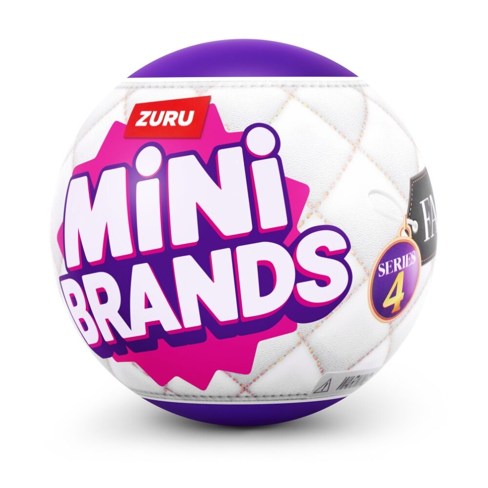 2PK Zuru Mini Brands Fashion Series 4 Miniatures Kids/Children - 3y+ Assorted