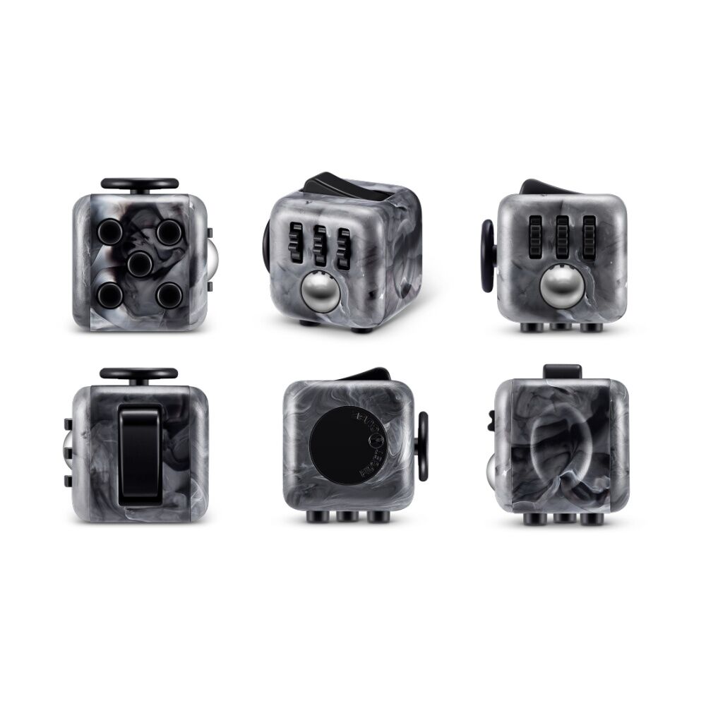 4PK Zuru Original Fidget Cube Marble Action Figure Kids/Children - 3y+ Assorted