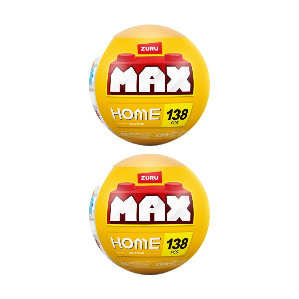 2PK Zuru Max Premium Home Series 1 Miniatures Kids/Children - 3y+ Assorted