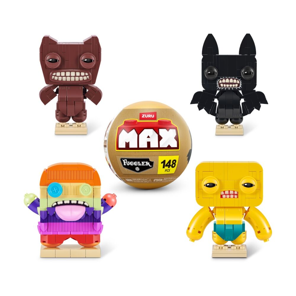 2PK Zuru Max Premium Fuggler Series 1 Miniatures Kids/Children - 8y+ Assorted