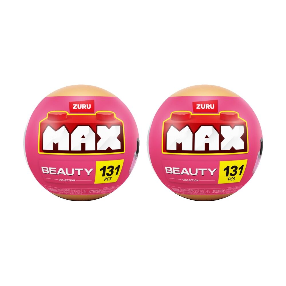2PK Zuru Max Premium Beauty Series 1 Nail Polish Miniatures Kids/Children - 8y+