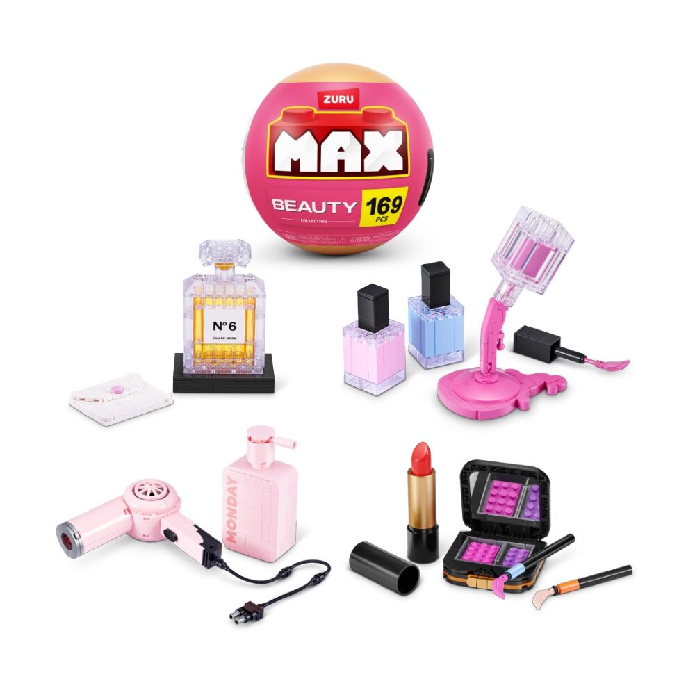 4PK Zuru Max Premium Beauty Series 1 Hair Dryer & Shampoo Kids/Children - 8y+
