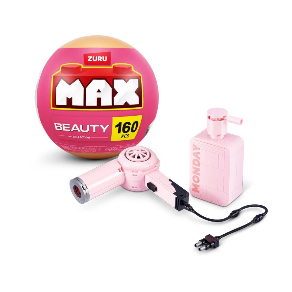 4PK Zuru Max Premium Beauty Series 1 Hair Dryer & Shampoo Kids/Children - 8y+