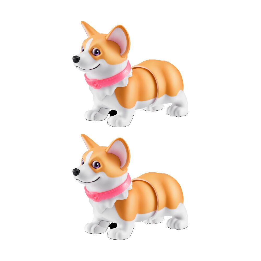 2PK Zuru Pet's Alive Booty Shakin Pups Miniatures Kids/Children - 3y+ Assorted