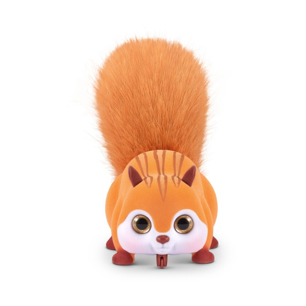 4PK Zuru Pet's Alive Scurry n Squirrel Soft Toy Plush Kids - 3y+ Assorted