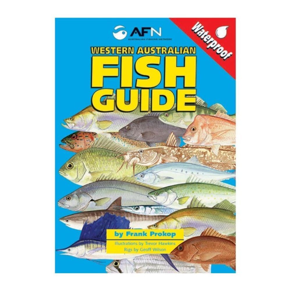 3PK AFN WA Waterproof Fish Guide 16-Pages 14.8x10.3cm Paperback