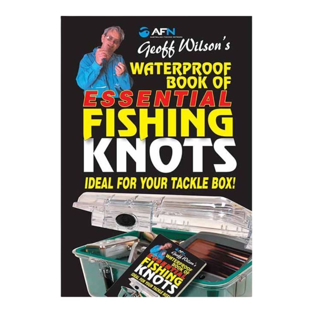 2pc AFN Geoff Wilsons Book of Basic Fishing Knots & Sport Fishing Combo Set