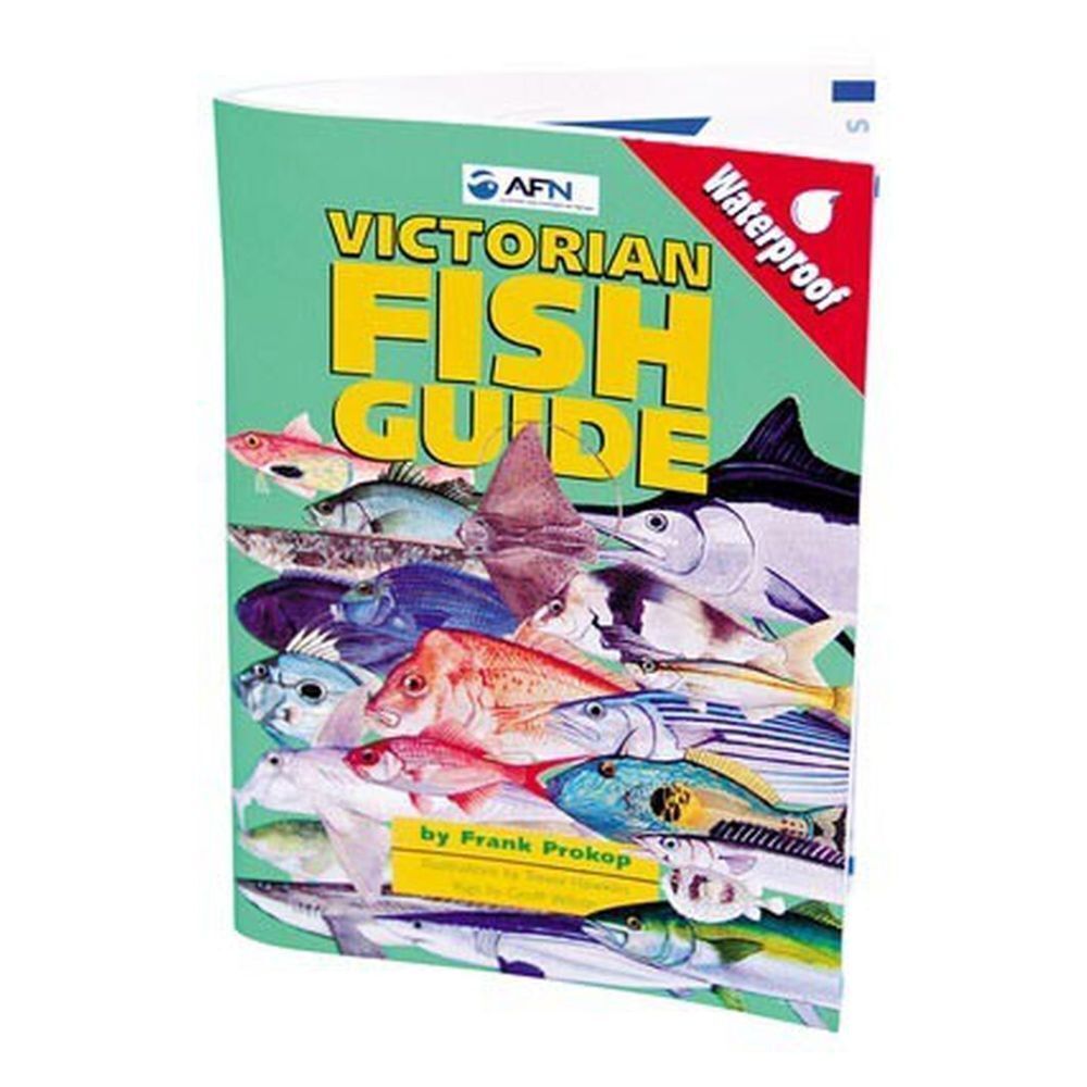 3PK AFN Victorian Waterproof Fish Guide 64-Pages 14.8x10.3cm