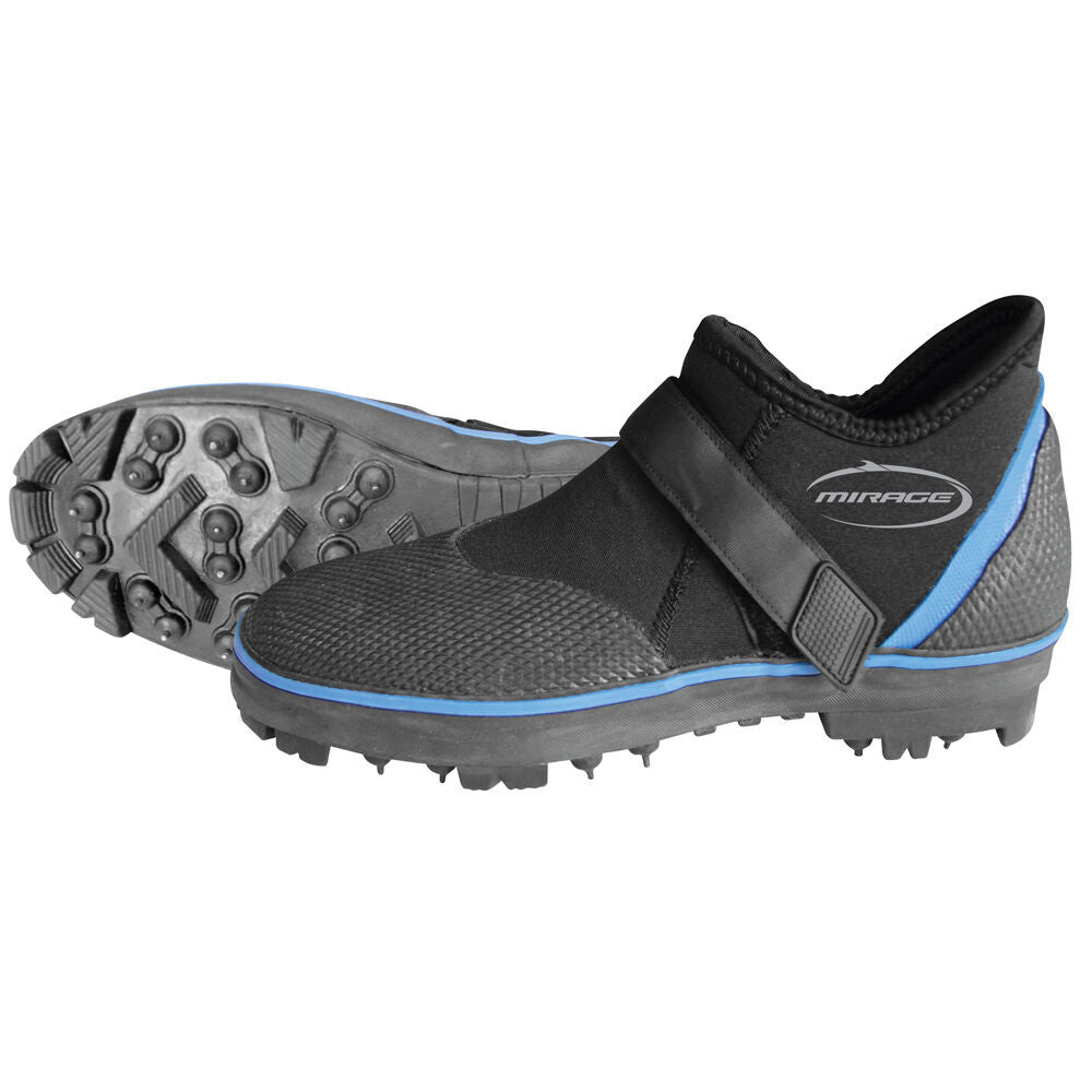 Mirage Unisex Adult Rockgripper Neoprene Boot w/ Steel Spikes Black