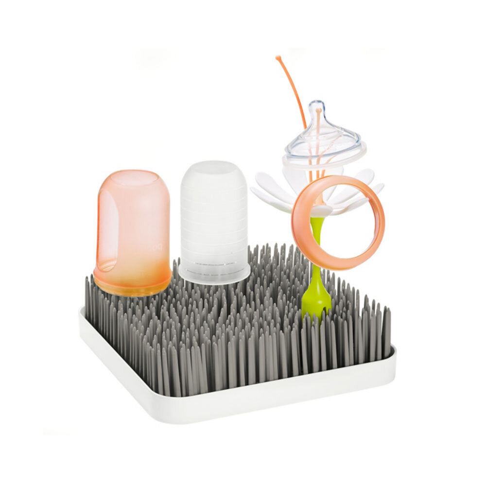 Boon Grass Counter Top Drying Rack Gray/White