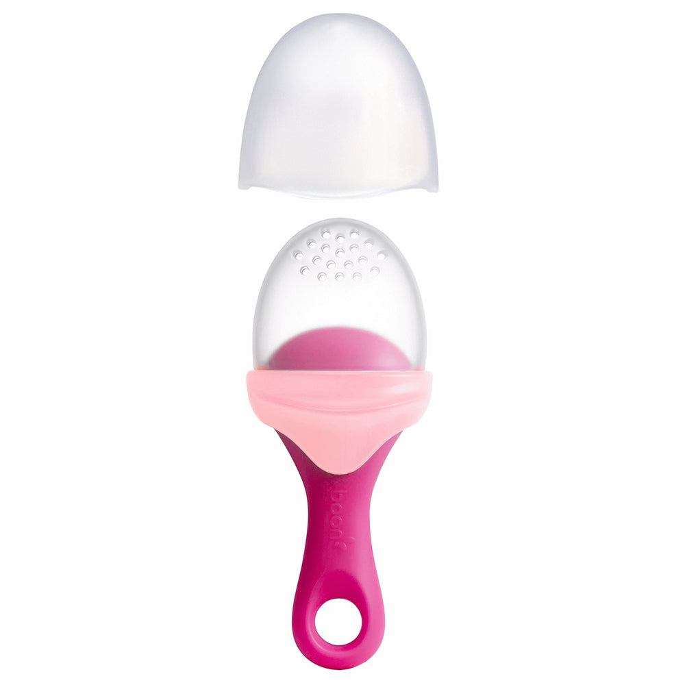 Boon Pulp Silicone Feeder Pink Blush 6m+