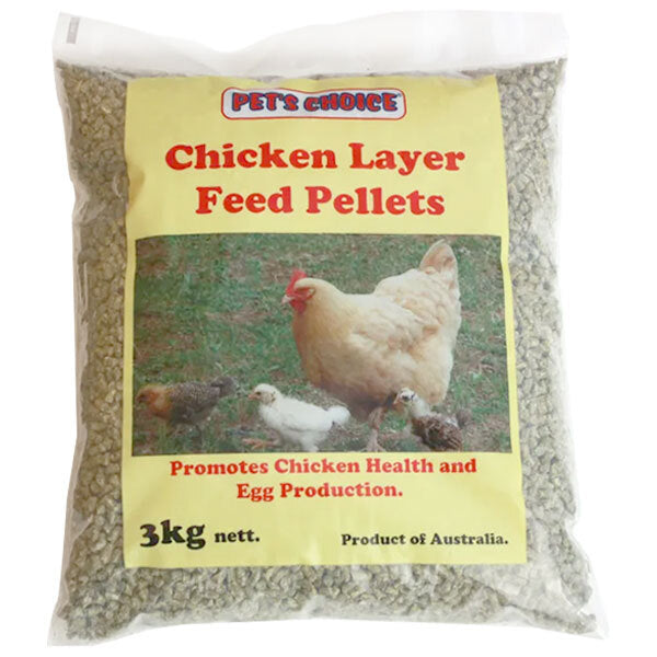 Pets Choice Chicken Layer Pellets 3kg