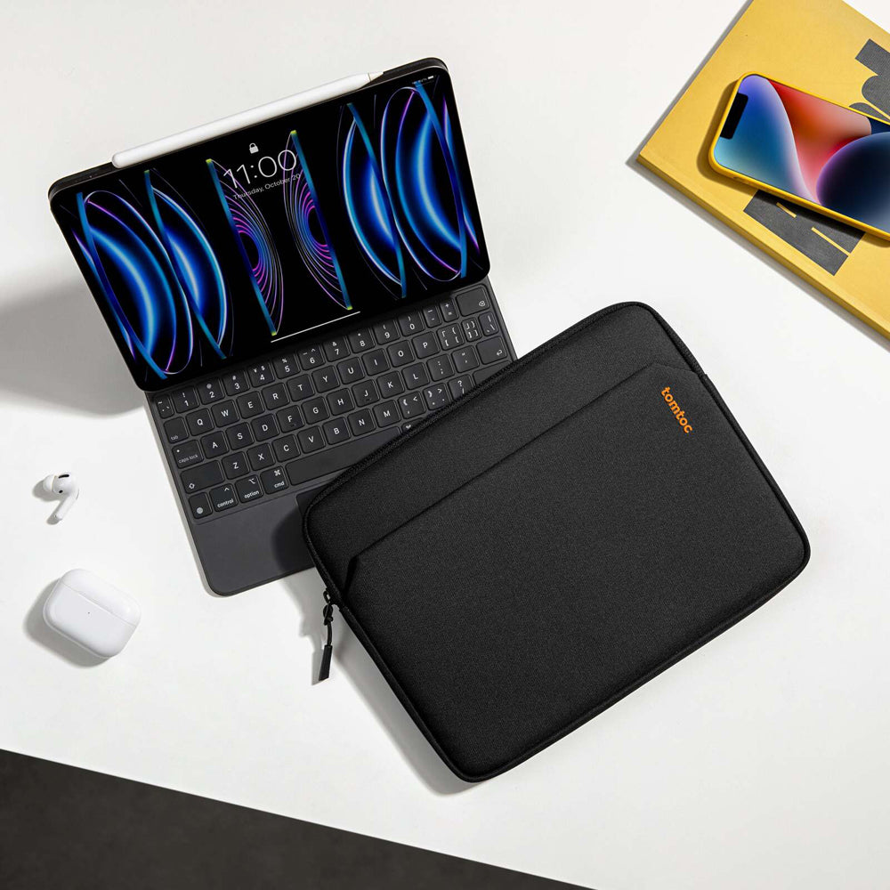 Tomtoc Tablet Sleeve/Cover For 12.9 In iPad - Black