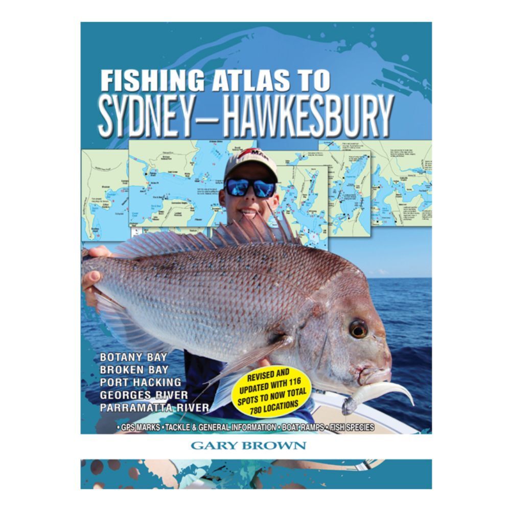 AFN Fishing Atlas to Sydney-Hawkesbury 112-Pages 28x22cm