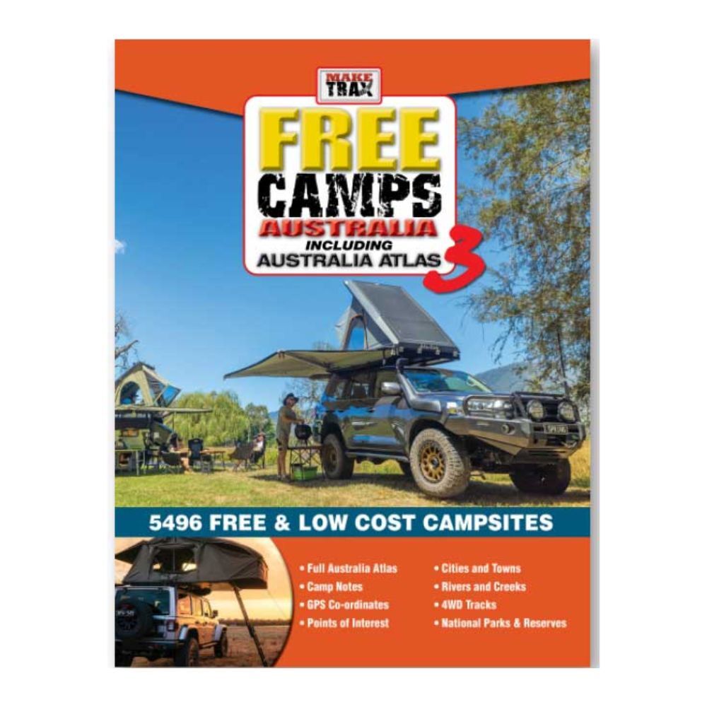 Make Trax Free Camps 3 Australia w/ Australia Atlas 31x23.5cm