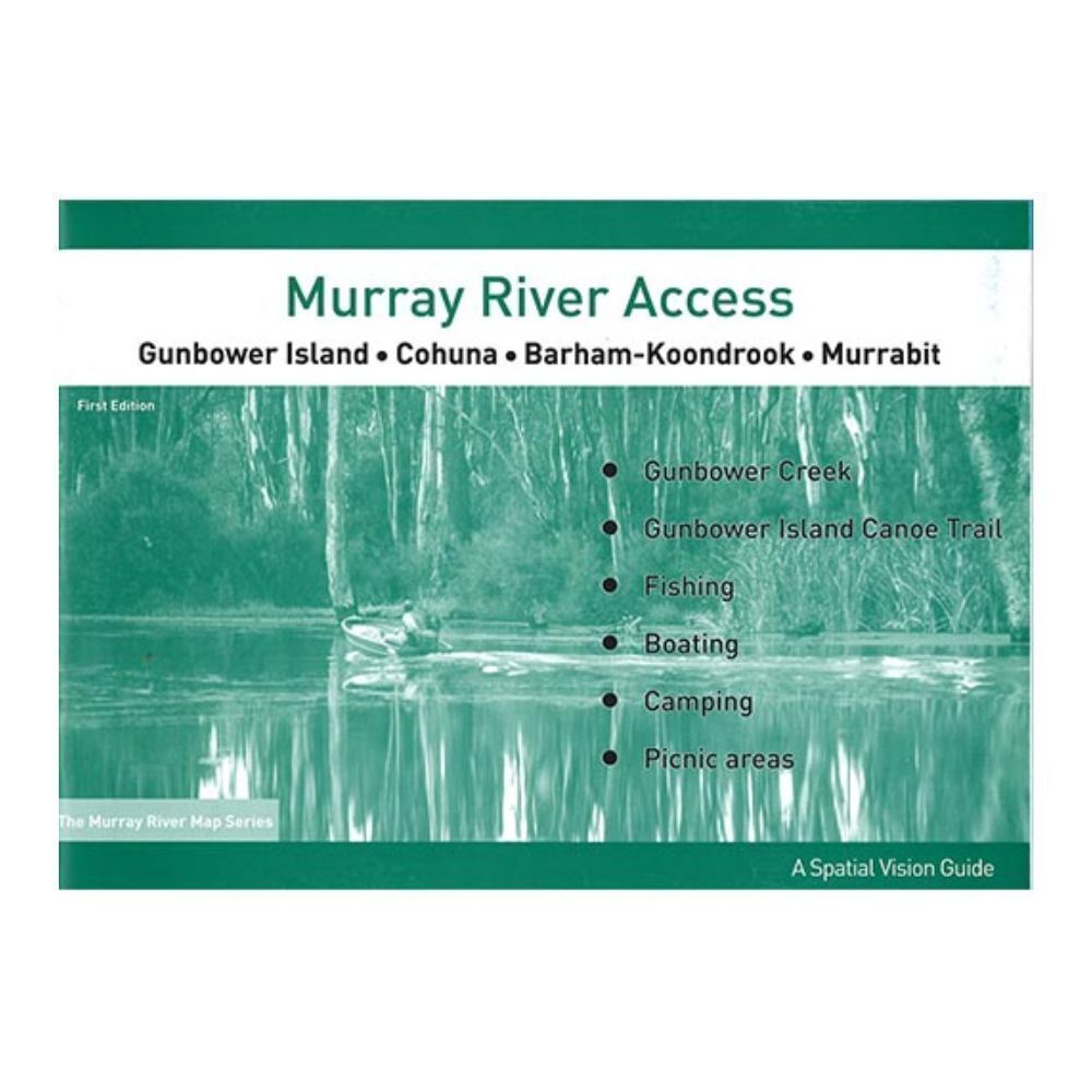 3PK Murray River Access Book #4 Fishing Guide 46-Pages 21x30cm - Yellow