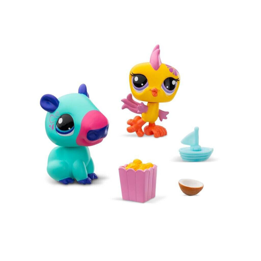 2pc Littlest Pet Pairs Animal Figure Toys S2 - Assorted Kids 4y+