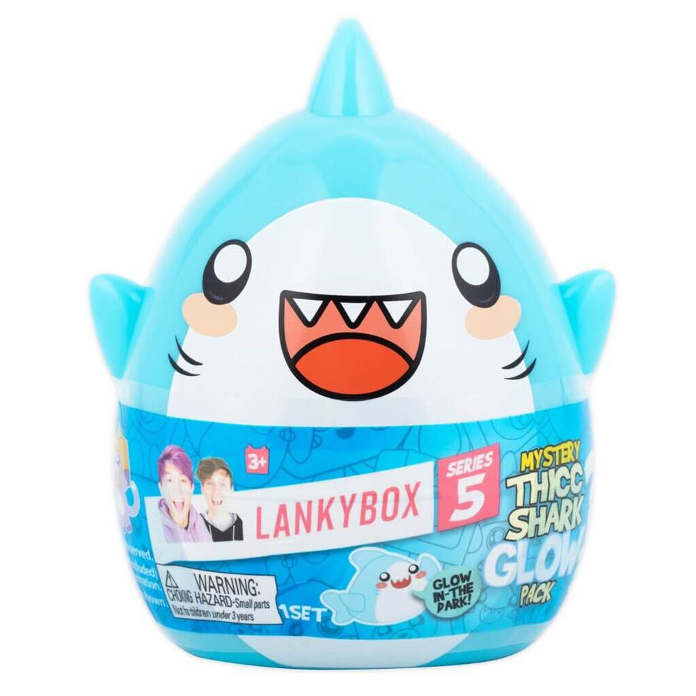Lankybox Mystery Thicc Shark Glow Pack - Assorted 3y+