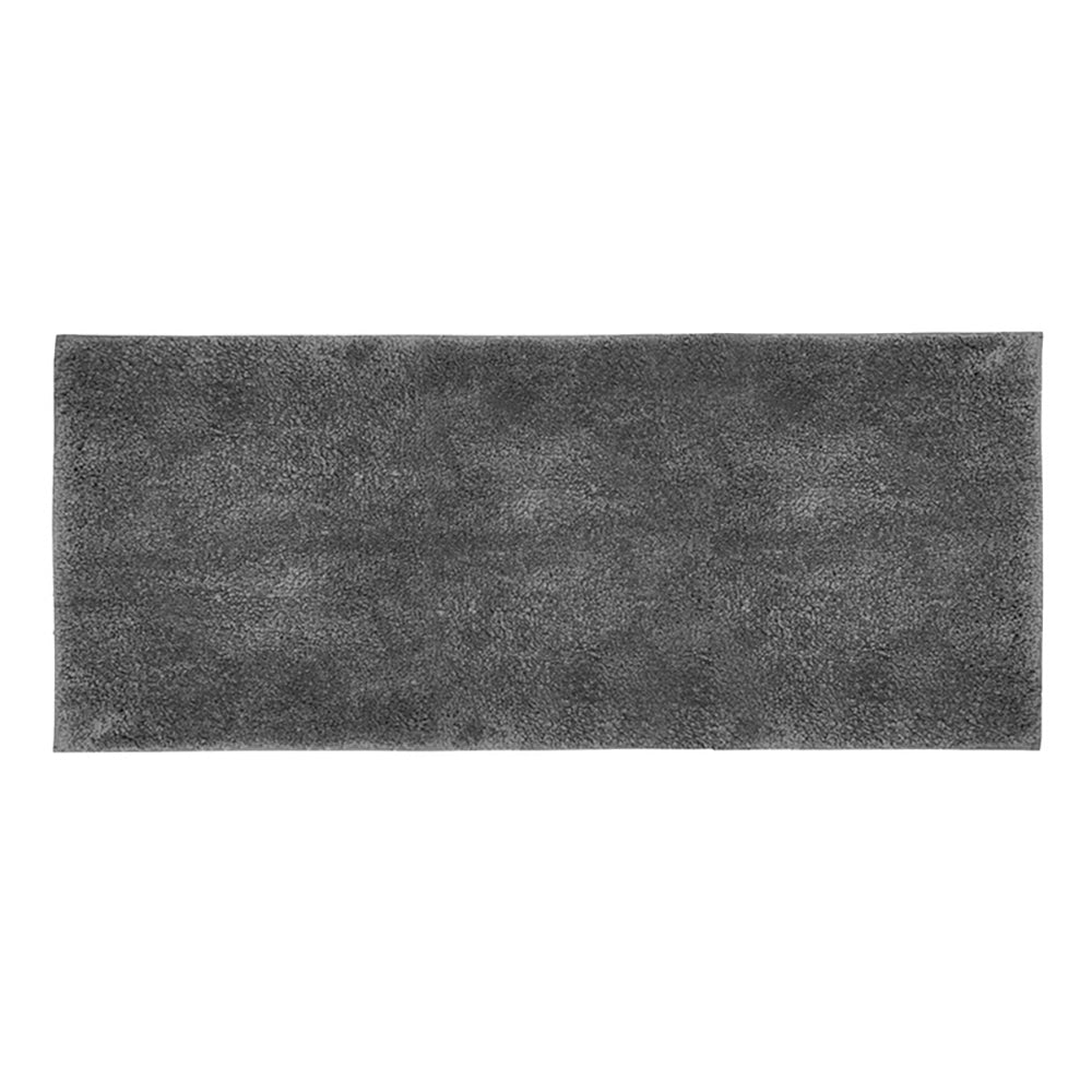 Bambury Home Microplush Bath Runner Towel 50 x 140cm Pewter Home Living