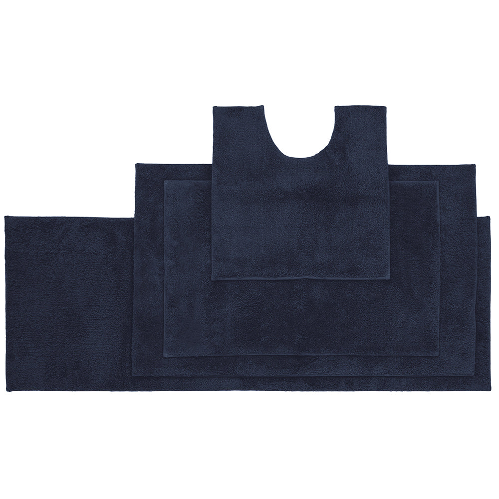 Bambury Ultra soft Microplush Giant Bath Mat 60 x 100cm Navy