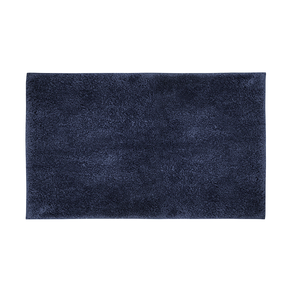Bambury Home Living Ultra soft Microplush Large Bath Mat Navy 50 x 80cm