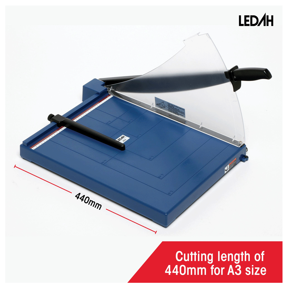 Ledah 404 A3 10 Sheet Capacity Guillotine Paper Cutter 440mm