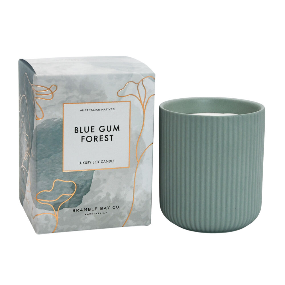 Bramble Bay Native Plum Blue Gum Scented Ceramic Candle 270g