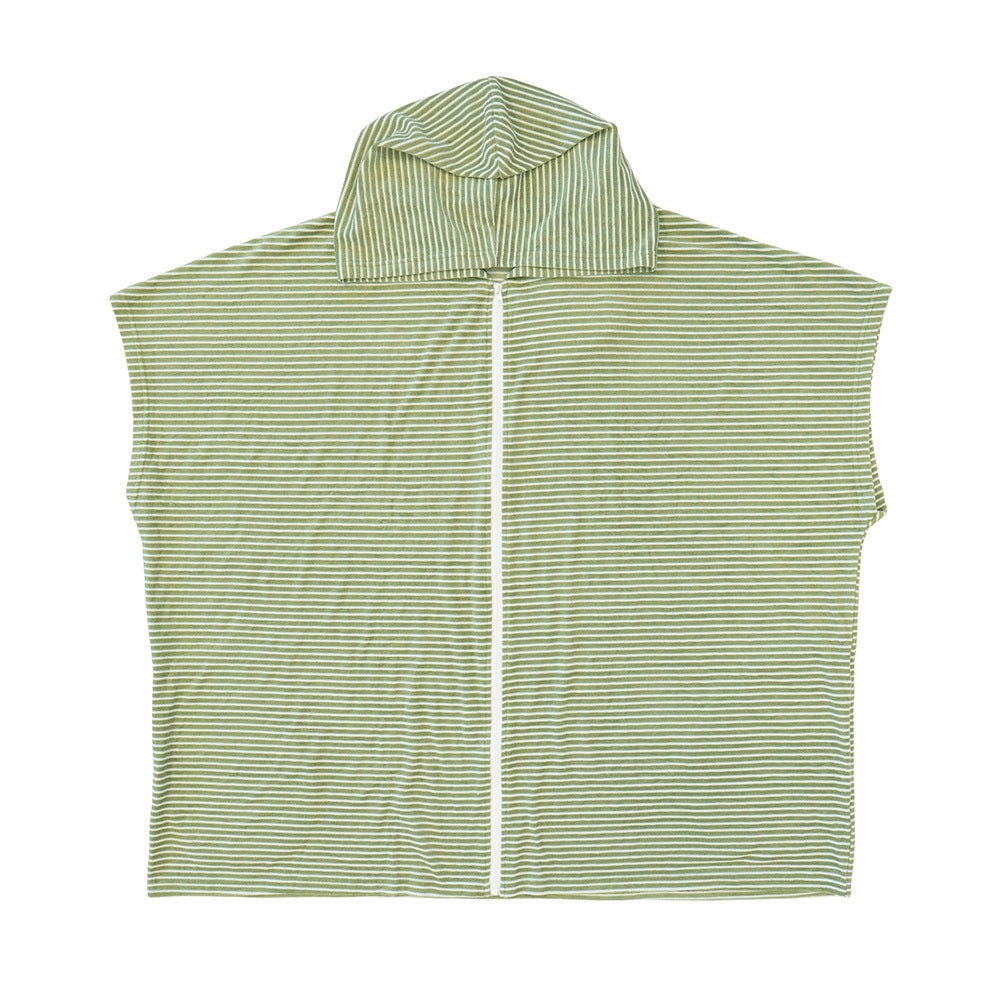 Bambury Mens/Womens Zip Front Beach Poncho 90x90cm - Olive