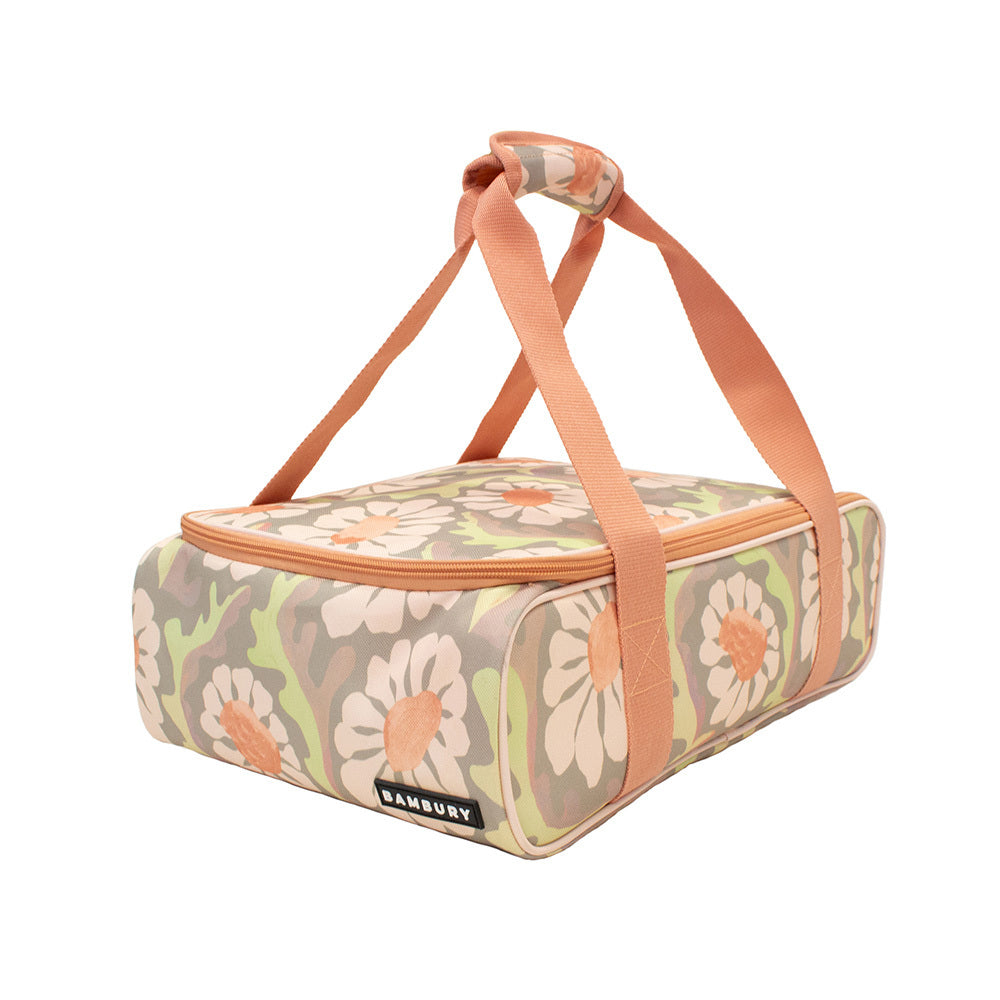 2PK Bambury Sadie Insulated Food Carrier Cooler Bag 40x27cm