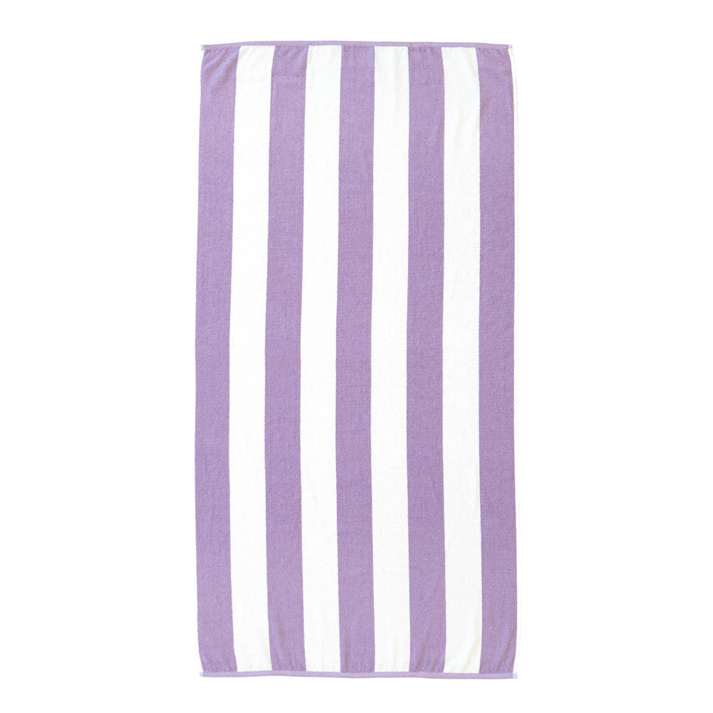2PK Bambury Cotton Ecobeach Towel Soft 75x150cm - Lilac