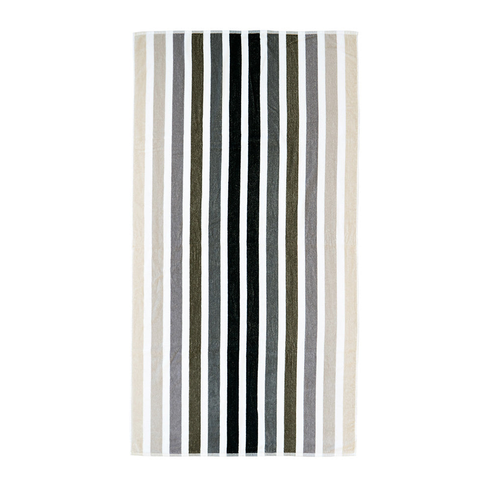 Bambury Jacquard Cotton Beach Towel 90x170cm - Mirage