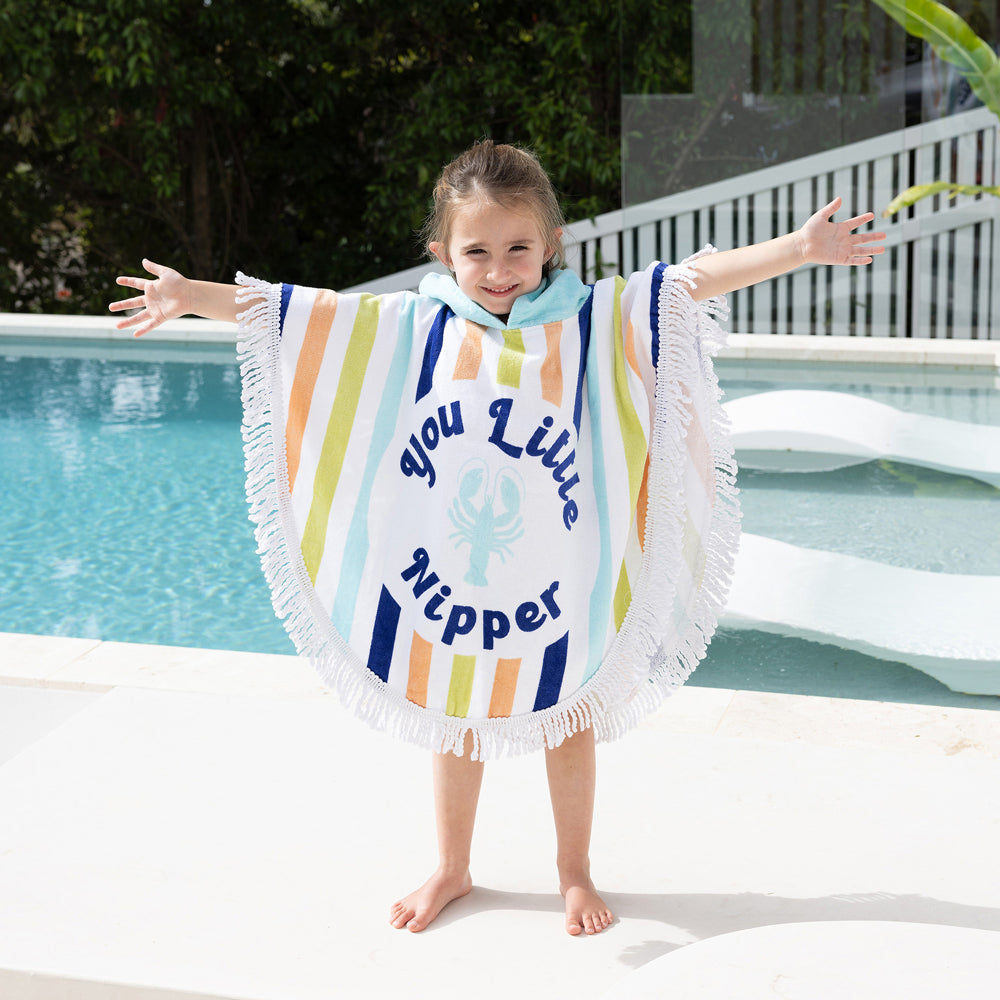 Bambury Kids/Children Shaped Poncho 60x75cm - Little Nipper
