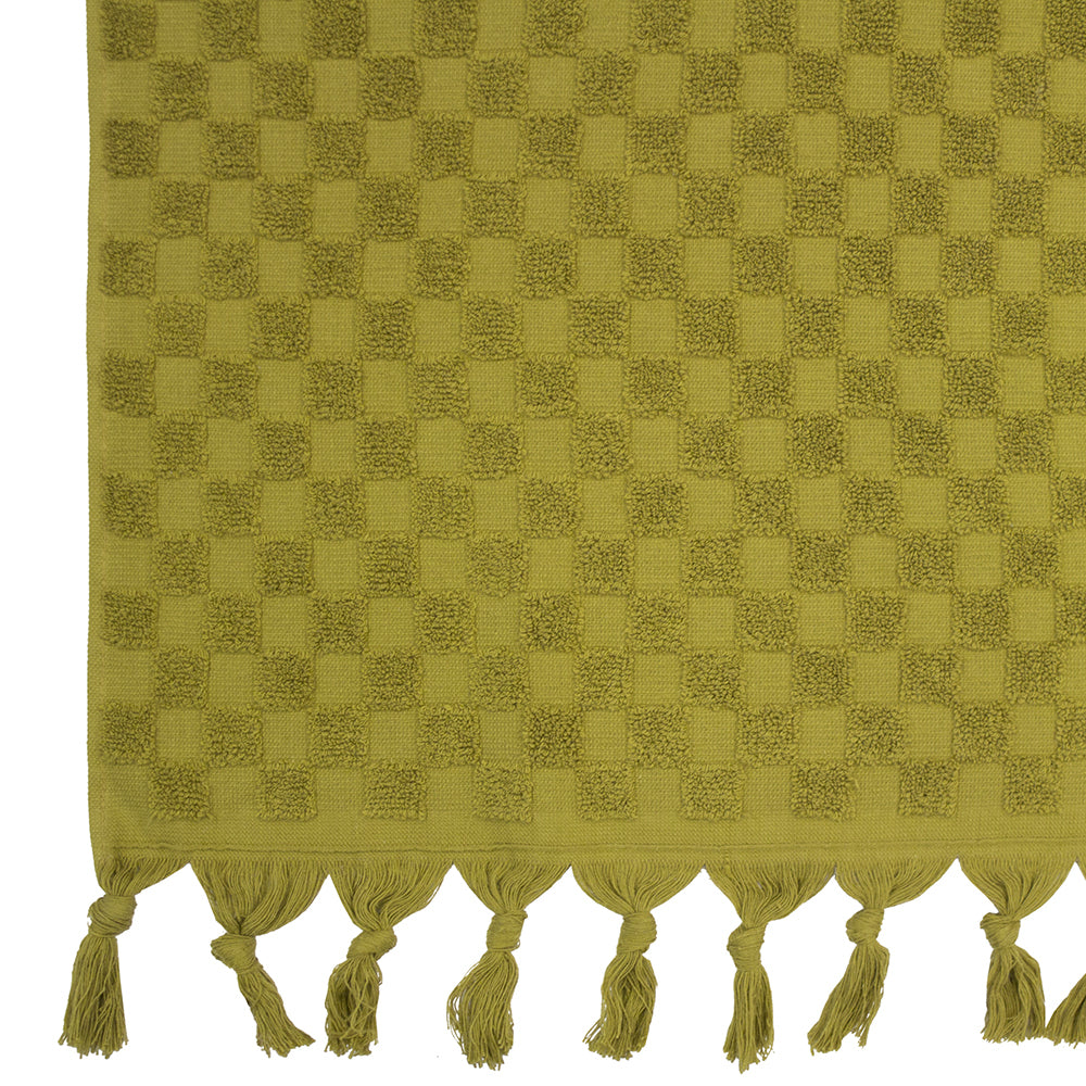 Bambury Ultra soft Durable Paloma Beach Towel Pickle 90 x 170cm Cotton Woven