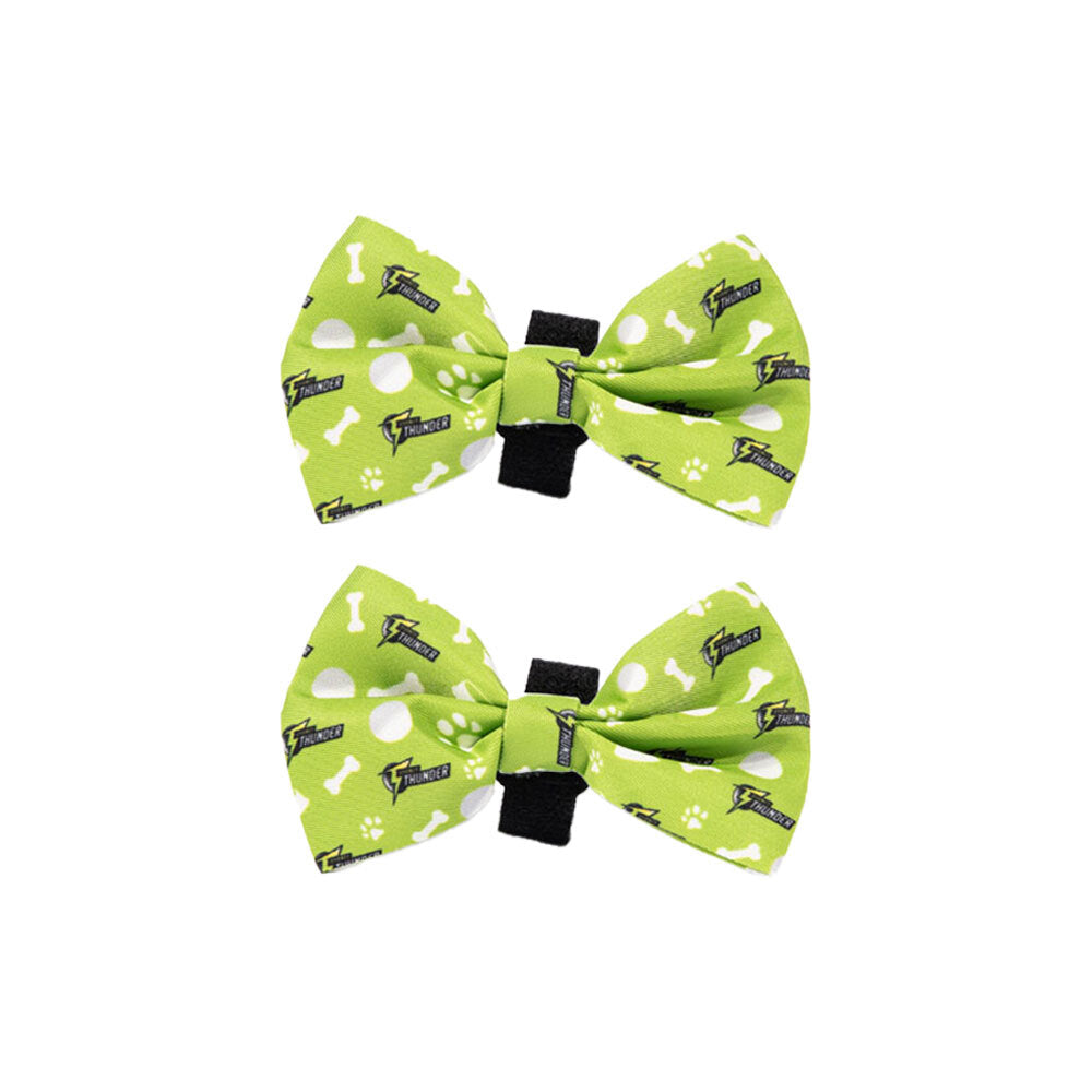 2PK The Stubby Club BBL Sydney Thunder Dog Velcro Bowtie