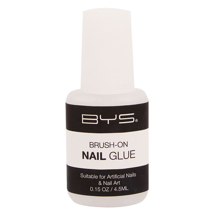 BYS Brush-On Nail Glue Clear 4.5ml
