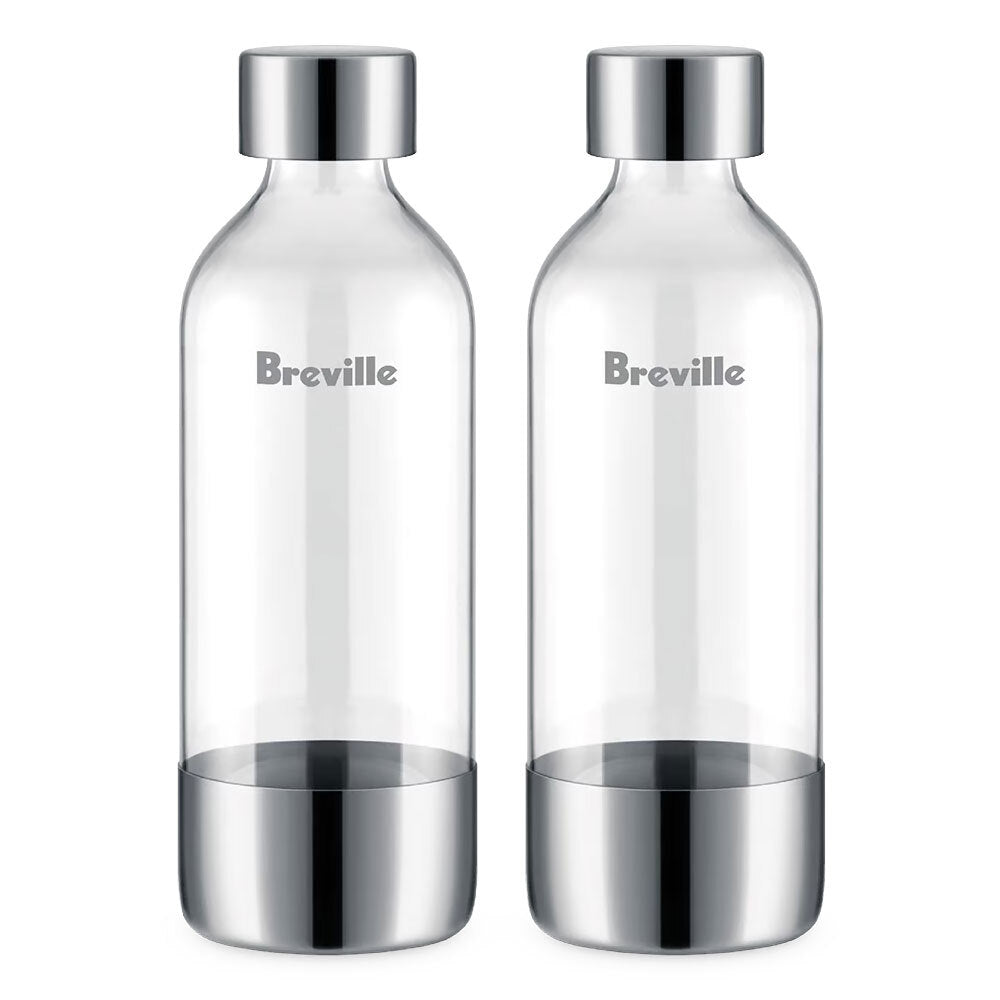 2pc Breville The InFizz Carbonating Bottle Accessory Pack 1L