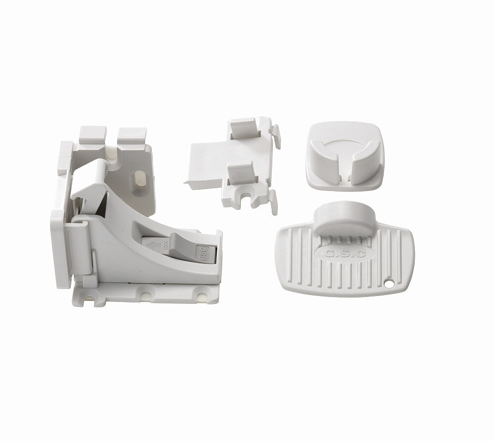BabyDan Magnetic Lock For Drawer & Cupboard - White