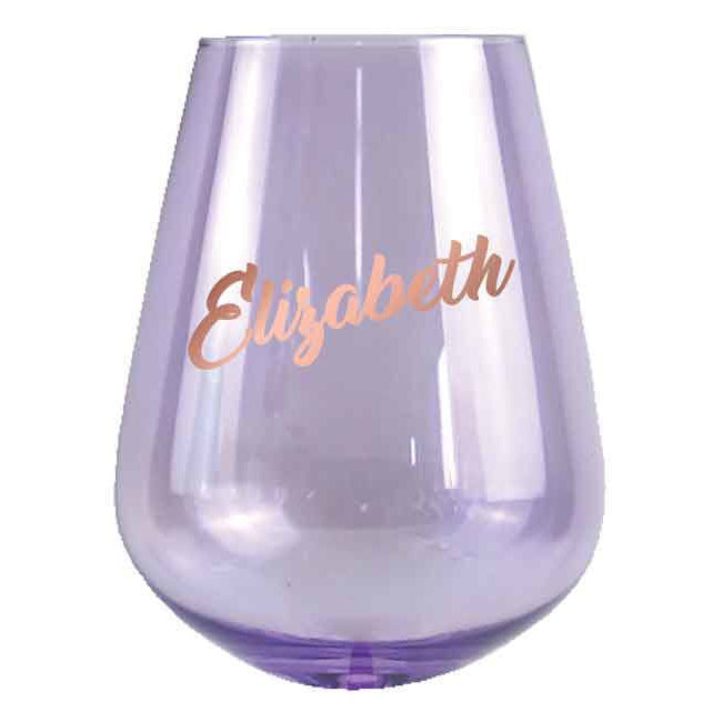 2pc Elizabeth Stemless 13cm/600ml Wine Glass Tumbler Set