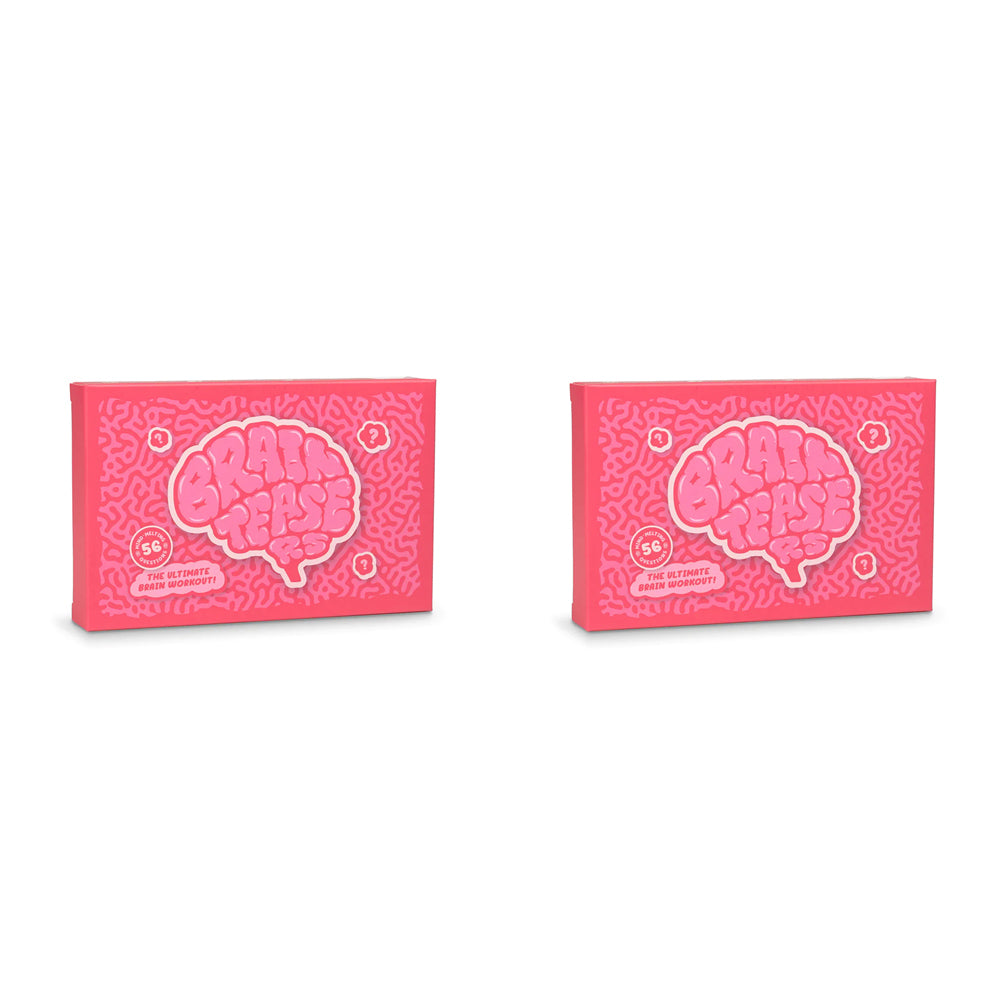 2PK Bubblegum Stuff Brain Teasers Family Party Card Game Set