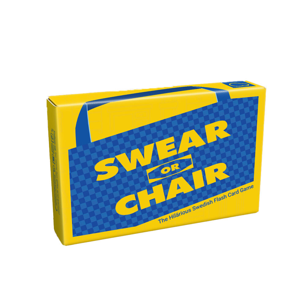 Bubblegum Stuff Swear or Chair  Quick And Fun Novelty Card Game 18Y+