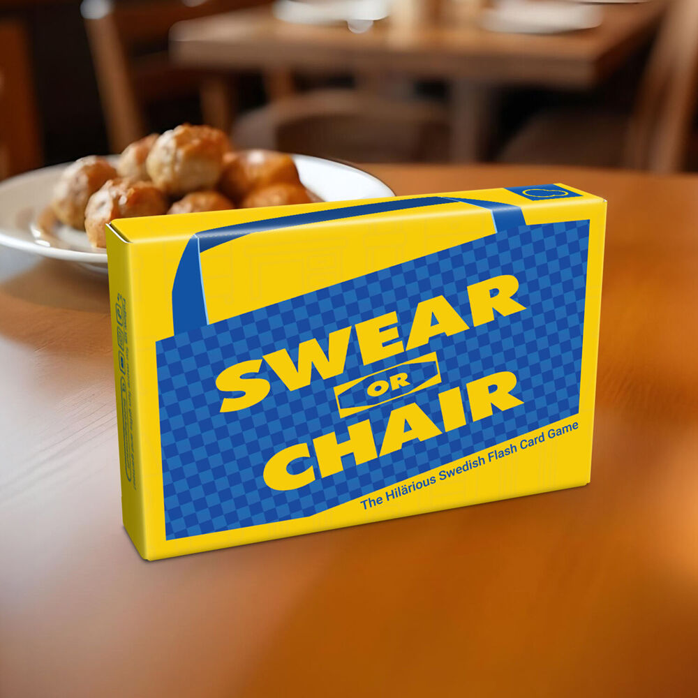 Bubblegum Stuff Swear or Chair  Quick And Fun Novelty Card Game 18Y+