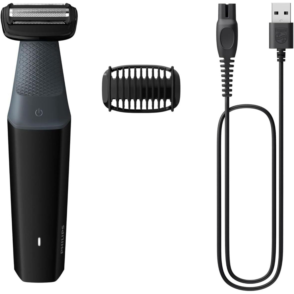 Philips BG3017/01 Electric Cordless Trimmer Bodygroom Series 3000